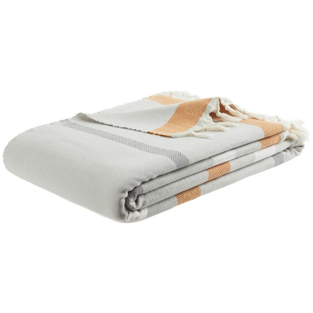 Decke Tartan In Beige Ca. 130x170cm 130/170 cm 