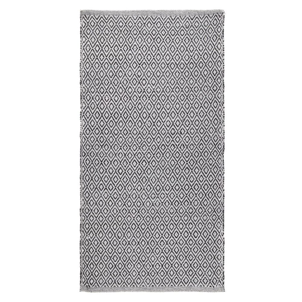 Handwebteppich Carola 1 In Grau Ca.60x120cm 60/120 cm 