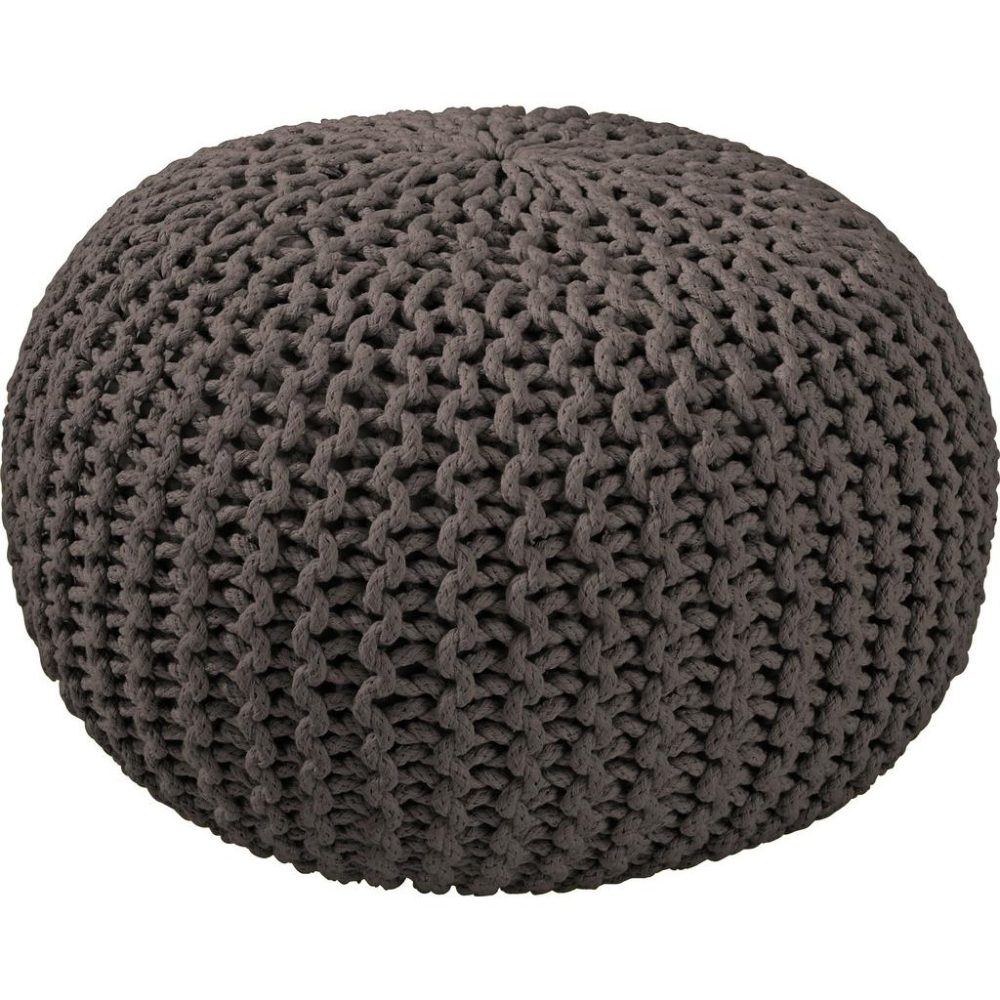 Sitzkissen Aline In Anthrazit Ca. 50x30cm  