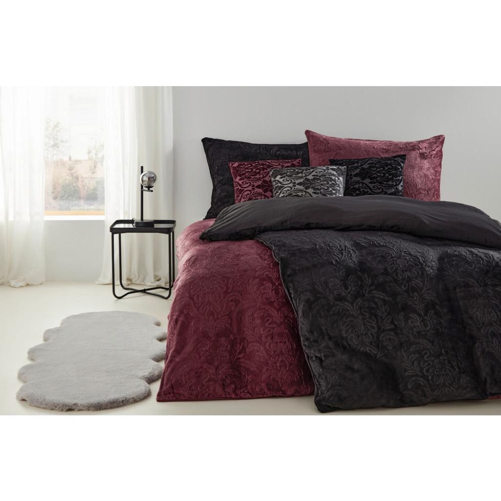 Bettwäscheset Velvet Ornament Flanell 160/210 cm 