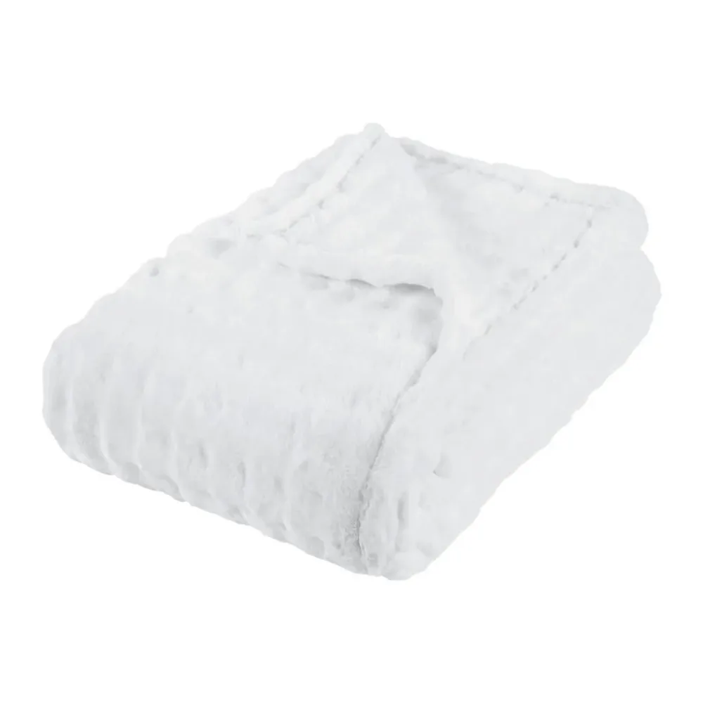 Decke Bubble Weiss Ca. 150x200cm 150/200 cm 