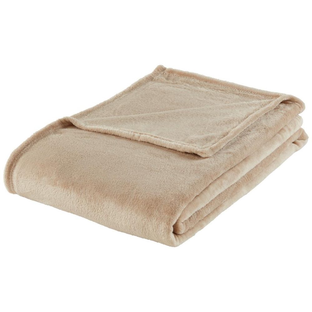 Kuscheldecke Michael Xxl In Beige Ca. 220x240cm 220/240 cm 