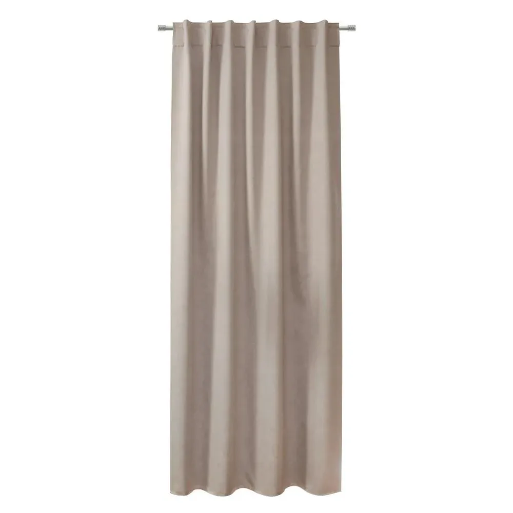 Fertigvorhang Alva Taupe Ca. 140/245cm Verdunkelung 