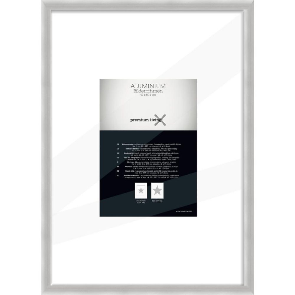 Bilderrahmen Aluminium Ca. 45x62cm 42/59,4 cm 