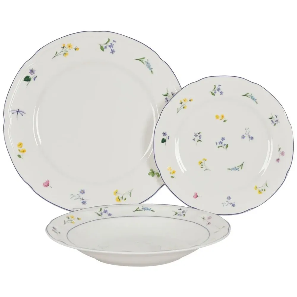 Tafelservice Elisabeth Multicolor, 18-Teilig 