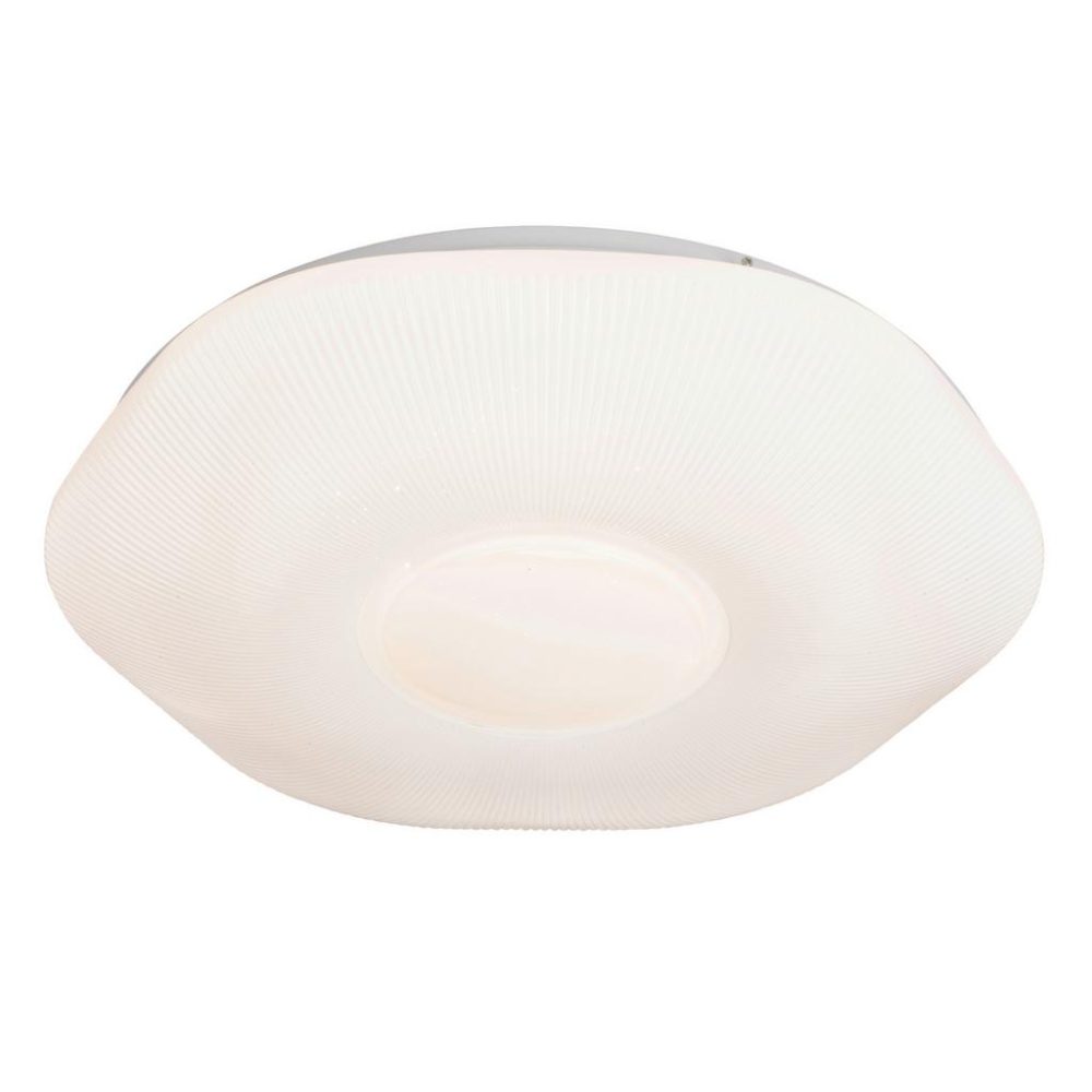 Led-deckenleuchte Ampi In Weiss Max. 24 Watt  