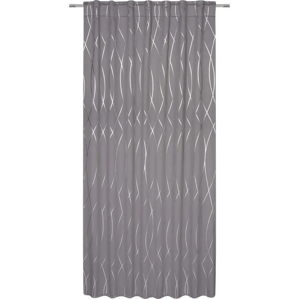 Verdunkelungsvorhang Glamour Anthrazit Ca. 140x245cm Verdunkelung 