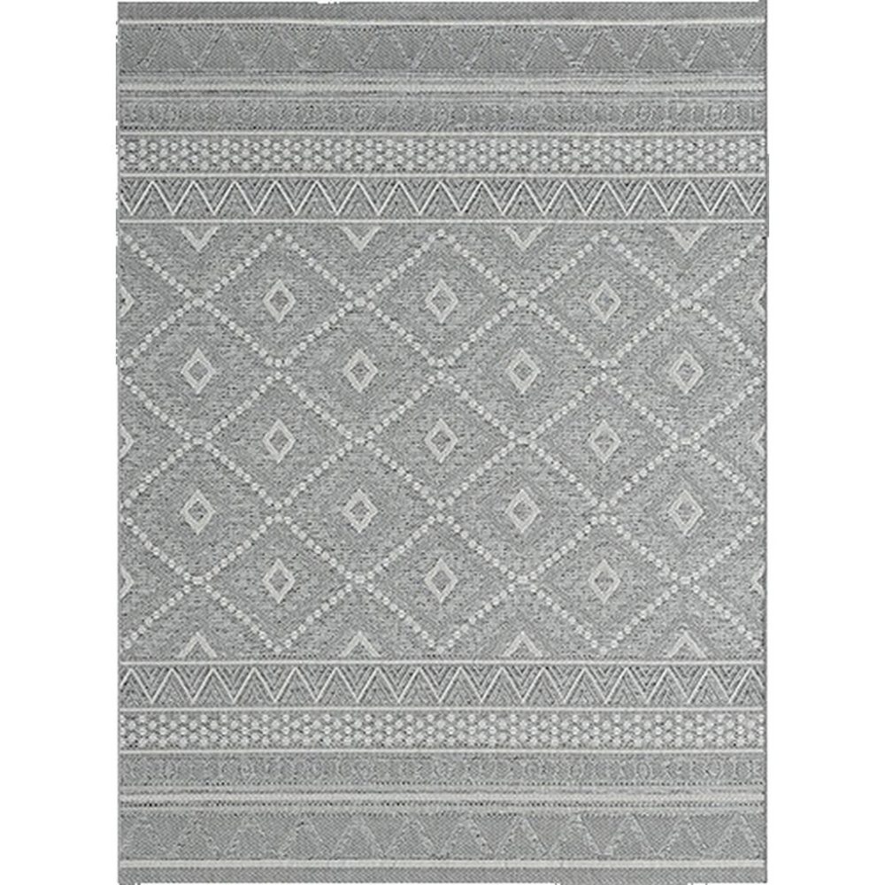 Flachwebteppich Ottawa3 In Grau Ca. 200x250cm 200/250 cm 