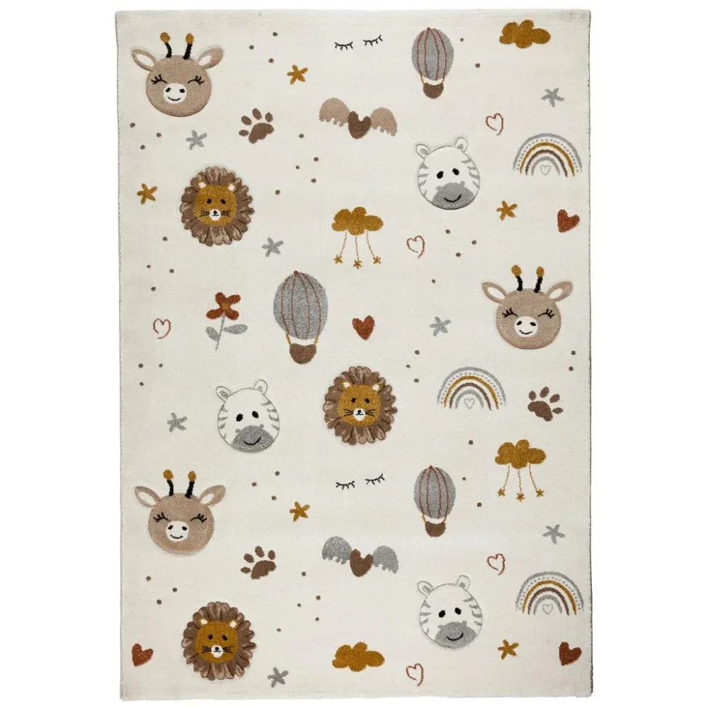Kinderteppich Sunny 1 In Beige/braun Ca. 120x170cm 120/170 cm 
