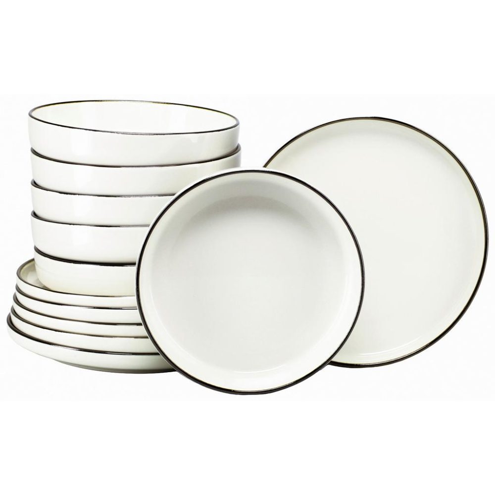 Tafelservice 24793 Nordic Festive Creme 