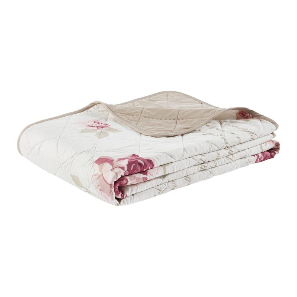 Tagesdecke Diary Rose Rosa/weiss Ca. 220x240cm 220/240 cm 