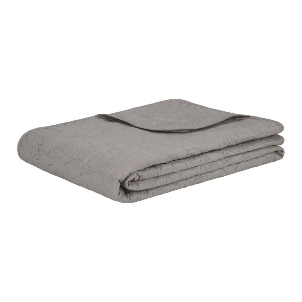 Tagesdecke Grace In Grau Ca. 220x240cm 220/240 cm 