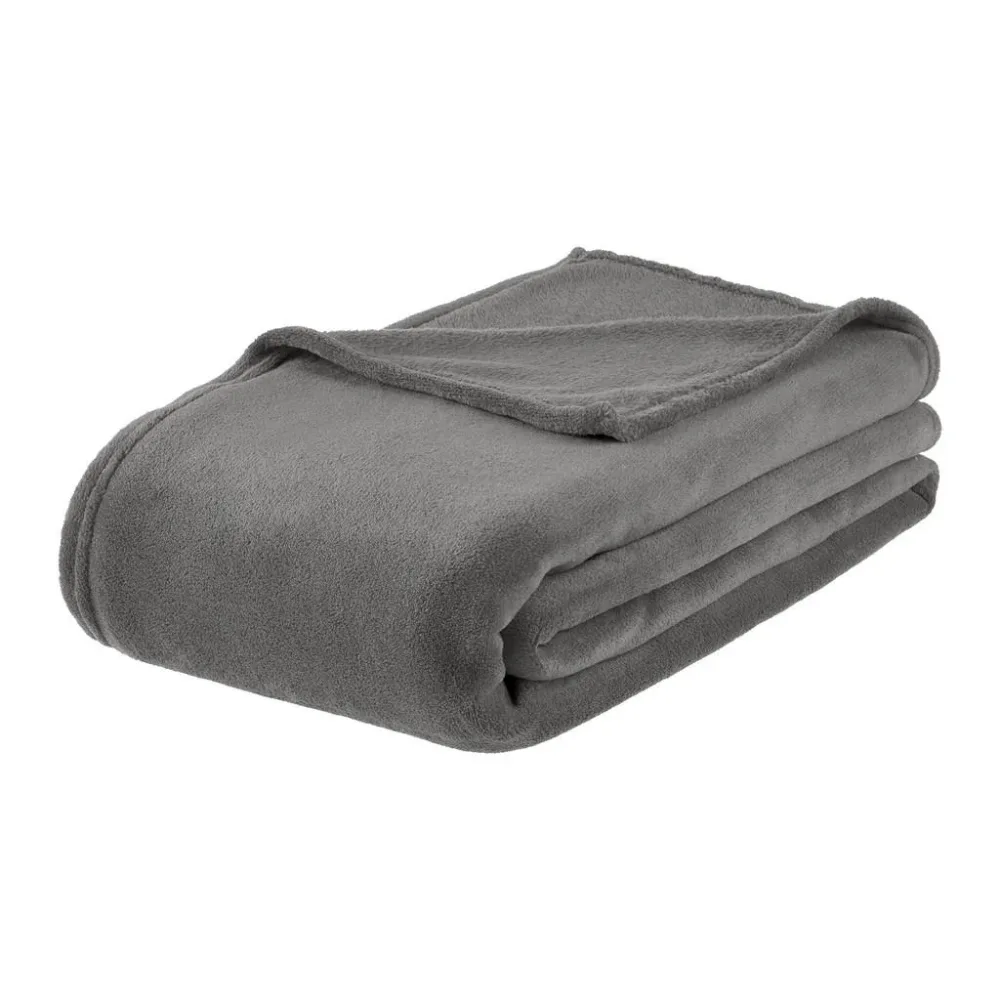 Kuscheldecke Lukas Xl Anthrazit Ca. 180x200cm 180/200 cm 