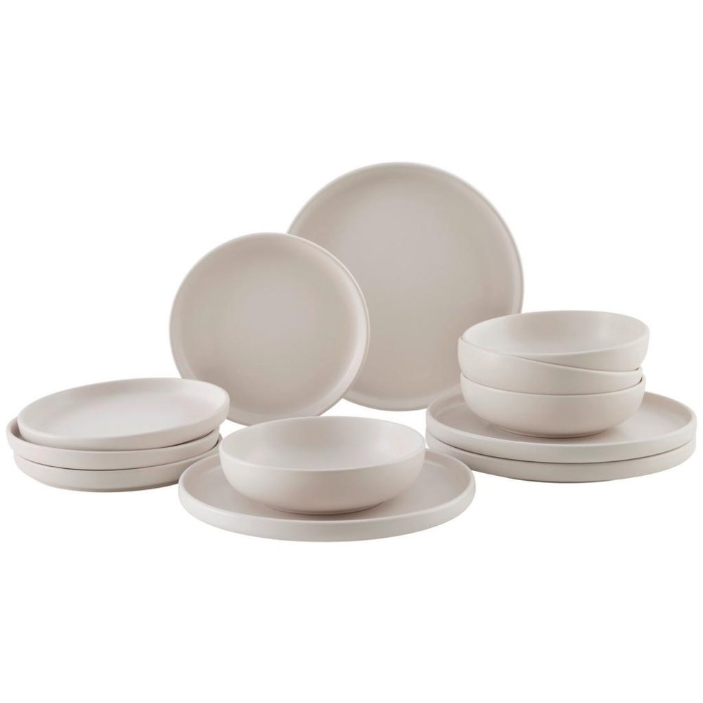 Tafelservice Michi Creme, 12-Teilig 