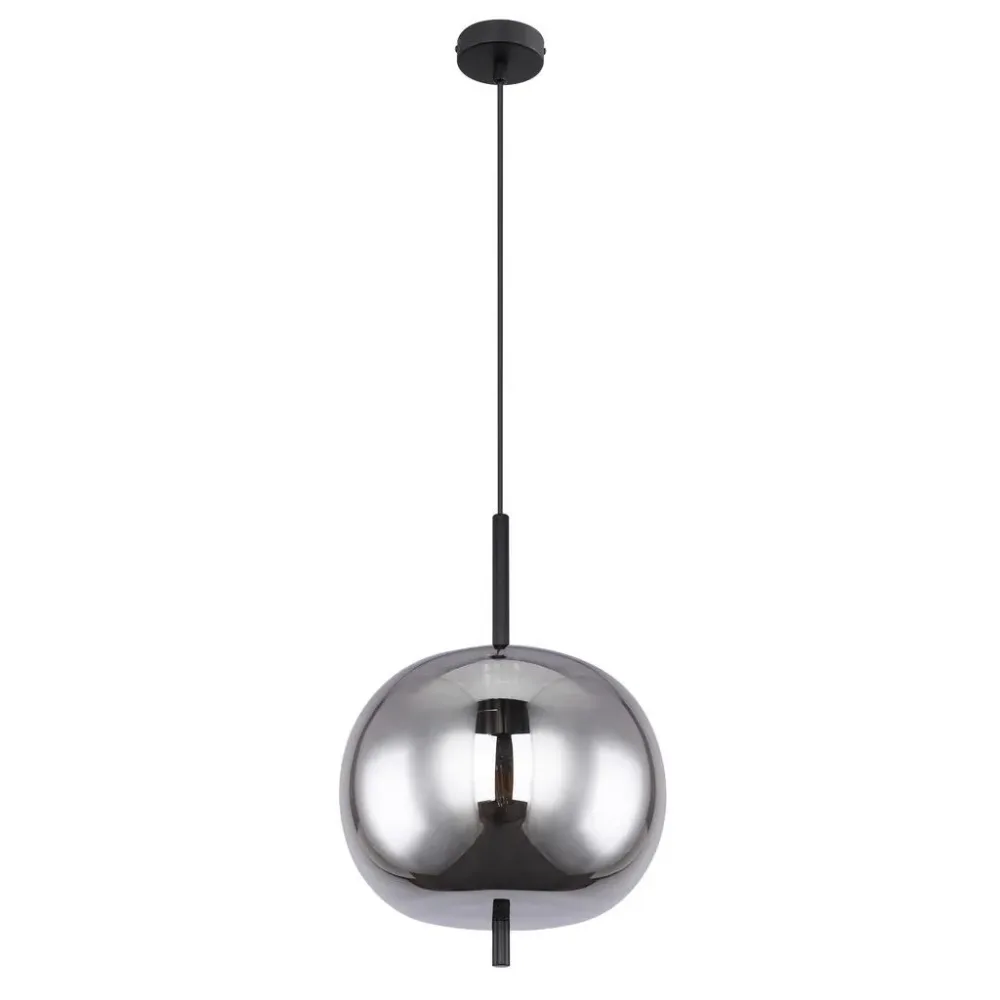 Hängeleuchte Jeanette In Schwarz Max. 60 Watt 30/120 cm  