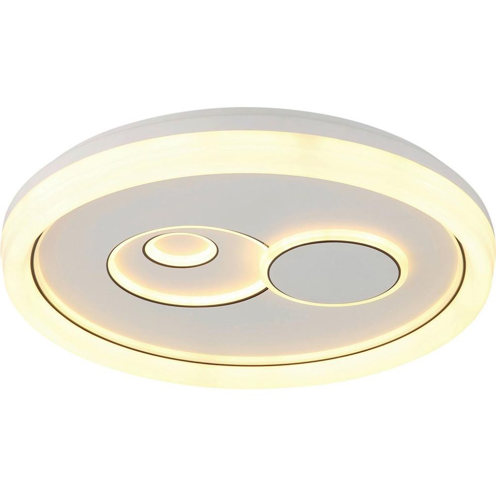 Led-deckenleuchte Mario Schwarz/weiss Max. 36 Watt  