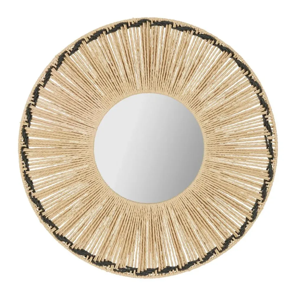 Wandspiegel Korfu -Trend- 65/65/1 cm , Braun 