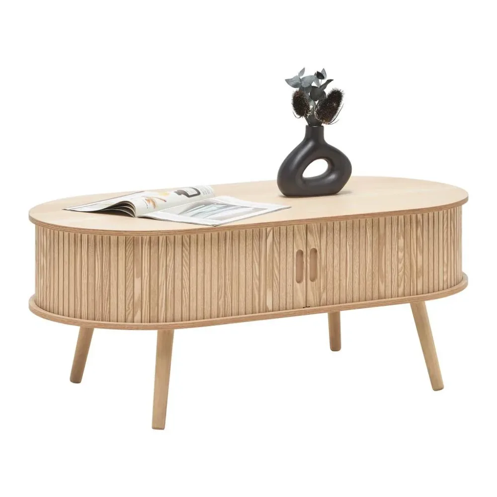 Couchtisch Skandy Ii Naturfarben Holz, Holzwerkstoff 100/50/40 cm 