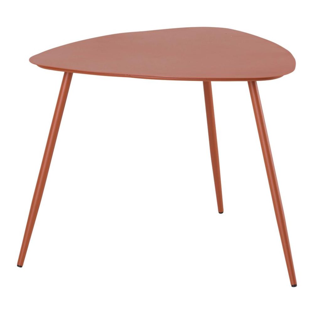 Couchtisch Fine Orange Metall 57,5/56/45,5 cm 