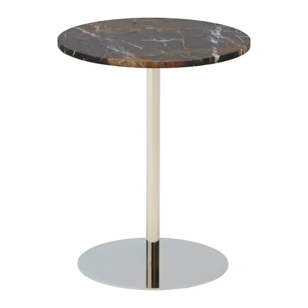 Beistelltisch Elian -Trend- Metall, Stein 