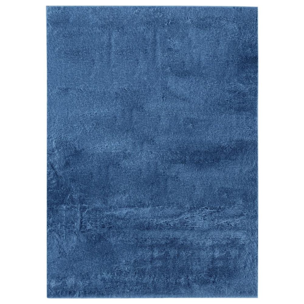Kunstfell Caroline 3 In Marineblau Ca. 160x220cm 160/220 cm 
