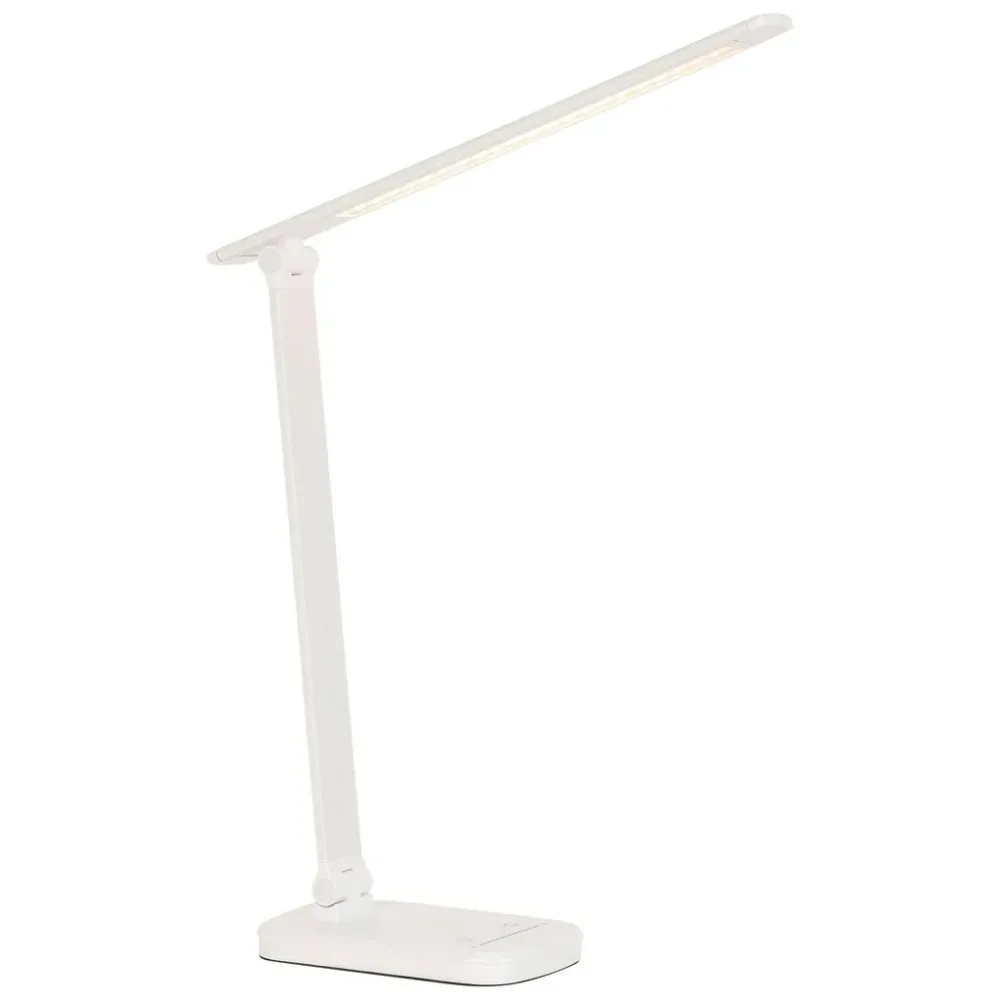 Led-tischleuchte Tomi In Weiss Max. 9,4 Watt  