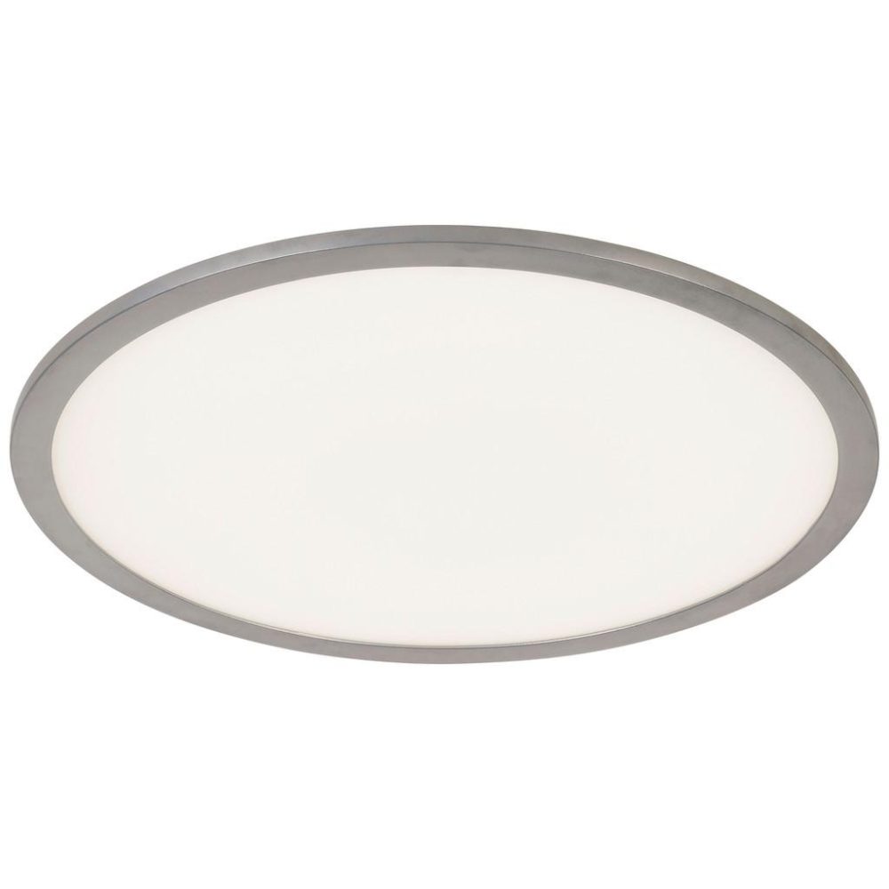 Led-deckenleuchte Imo Silber/weiss Max. 24 Watt  
