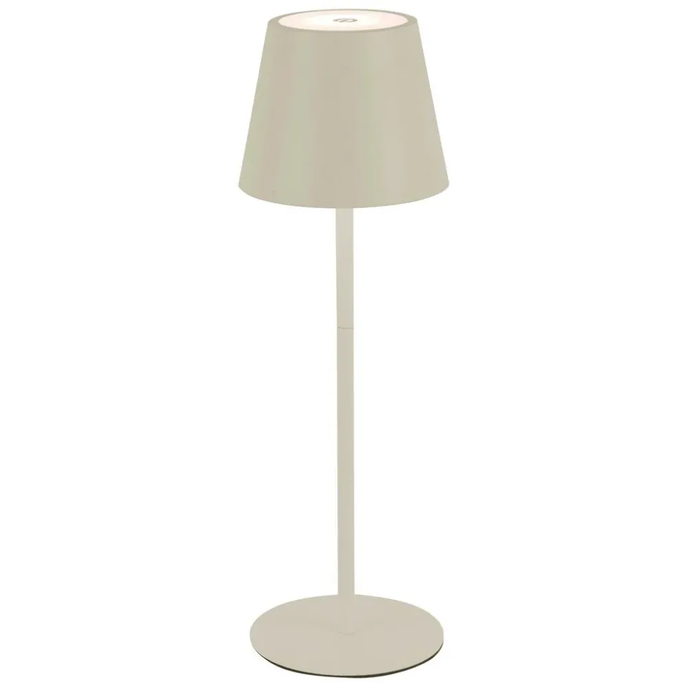 Led-tischleuchte Noemi Sandfarben Max. 3 Watt  