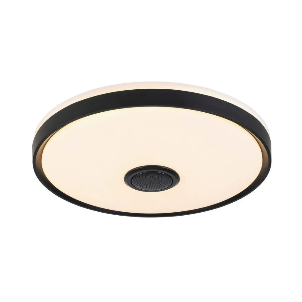 Led-deckenleuchte Mirsada Schwarz/weiss Max. 24 Watt  