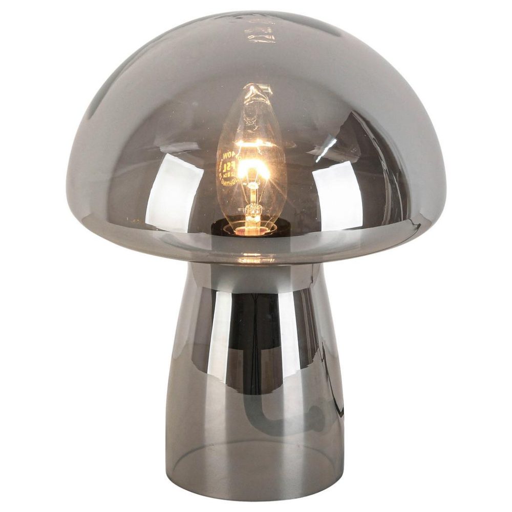 Tischleuchte Schwami Grau/schwarz Max. 25 Watt  
