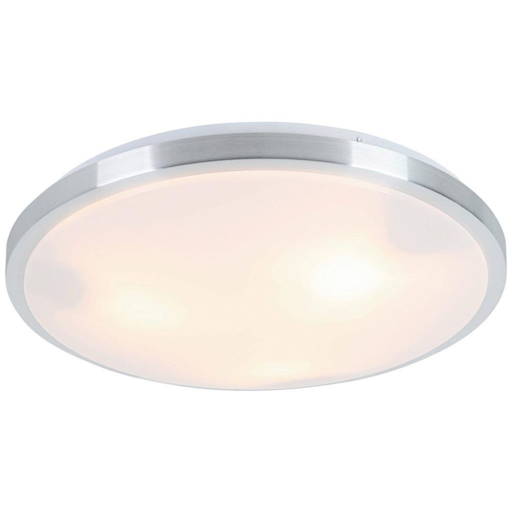 Deckenleuchte Winfried Weiss/alufarben Max. 25 Watt 50/9 cm  