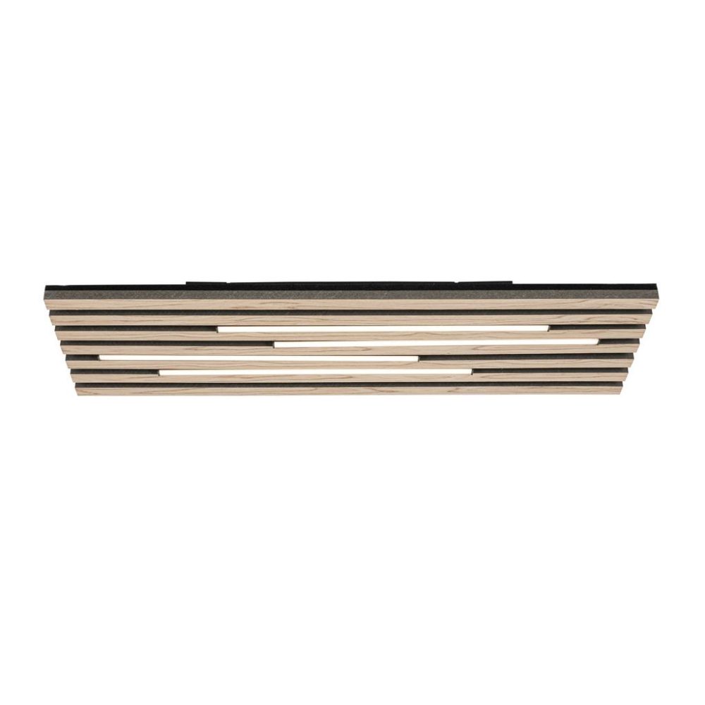 Led-deckenleuchte Pani Schwarz/edelstahl Max. 24 Watt  