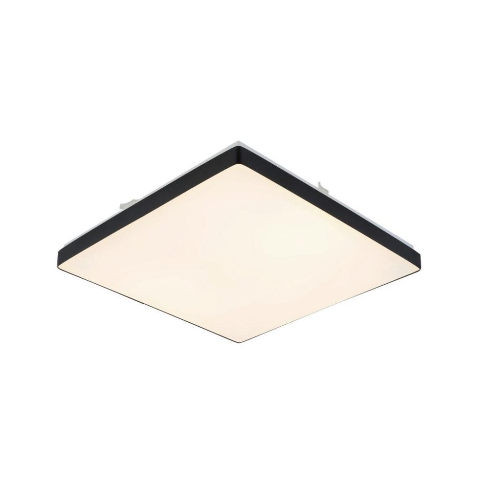 Led-deckenleuchte Jannek Schwarz/weiss Max. 24 Watt  