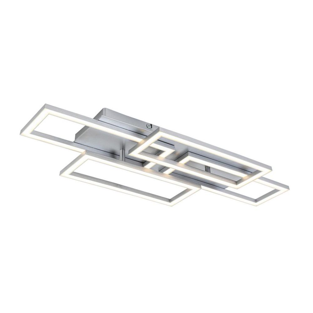 Led-deckenleuchte Mega Silberfarben Max. 32 Watt  