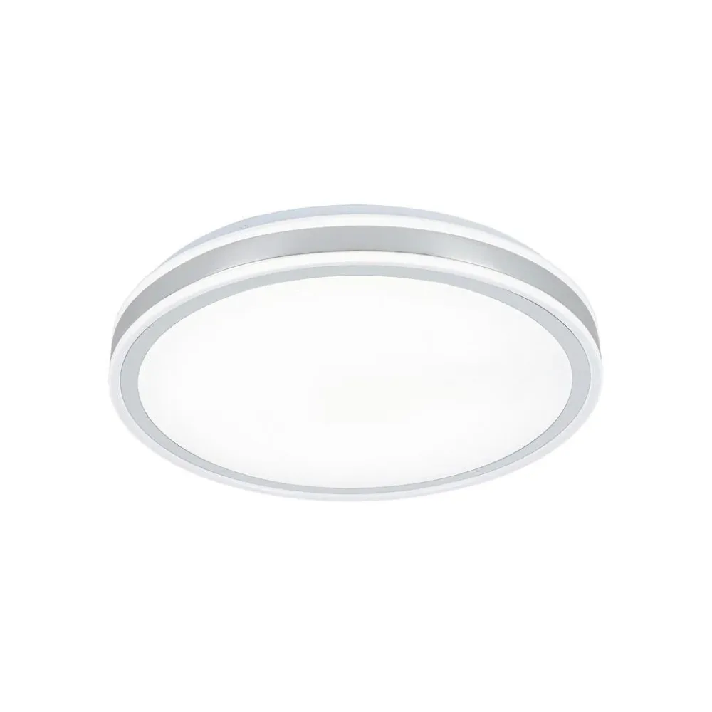 Led-deckenleuchte Farbi Weiss/chrom Max. 18 Watt  