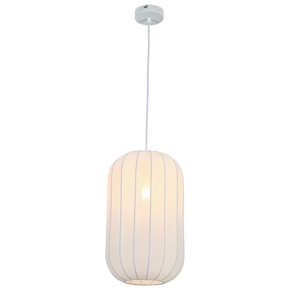 Hängeleuchte Stoiu Weiss Max. 40 Watt 25/120 cm  