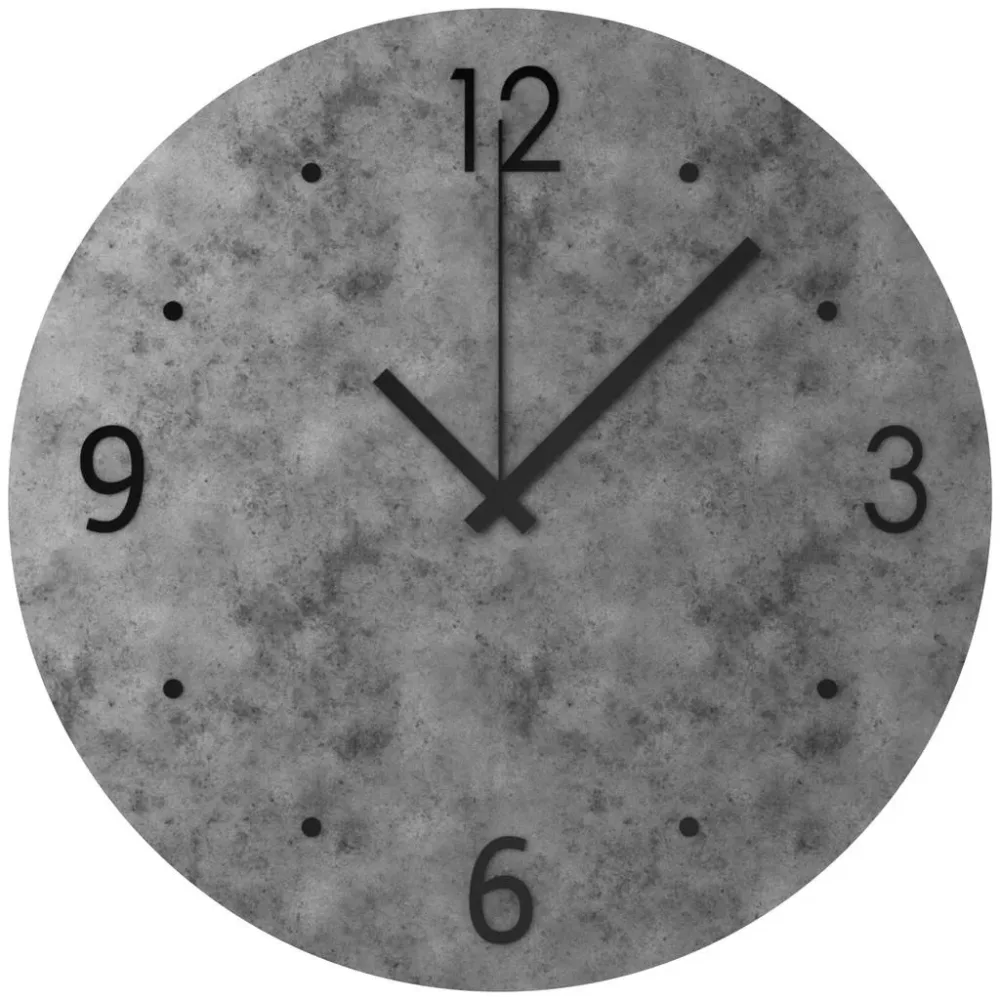 Wanduhr Kelly Ø Ca. 50,8cm Grau 