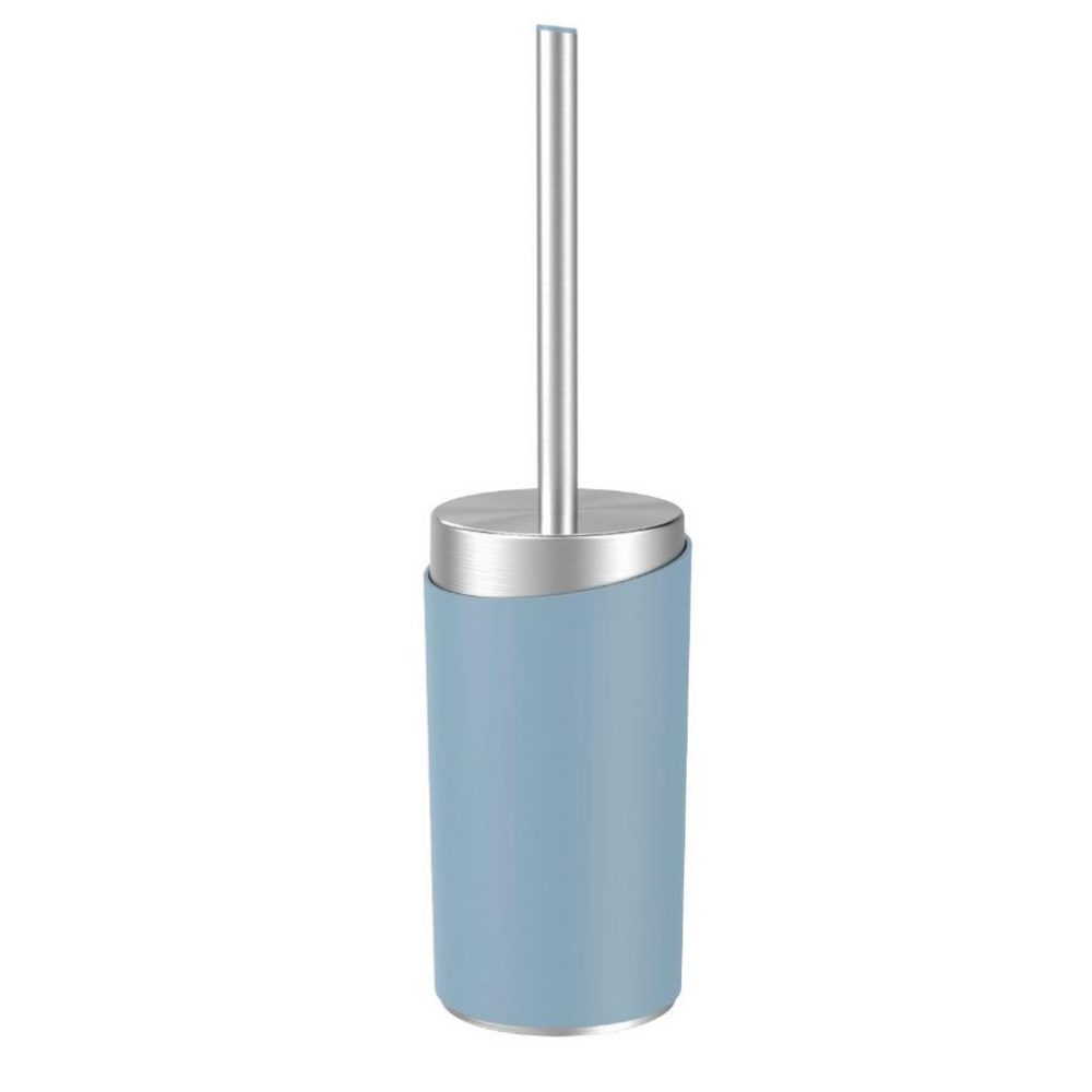 Wc-bürste Chris In Blau/edelstahlfarben Metall, Kunststoff Kunststoff 