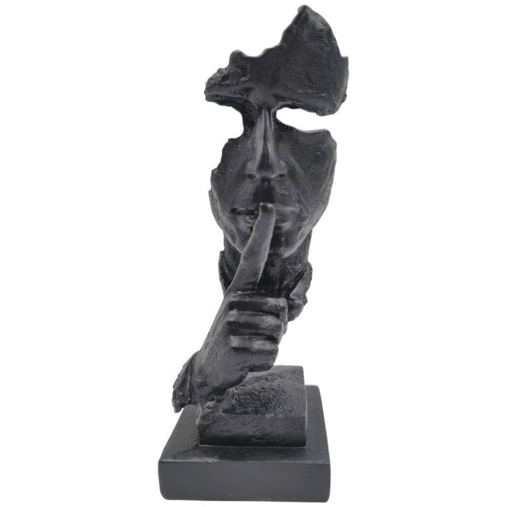 Skulptur Neron Schwarz 