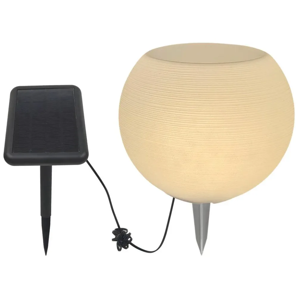 Solarleuchte Vase Weiss Max. 2 Watt 