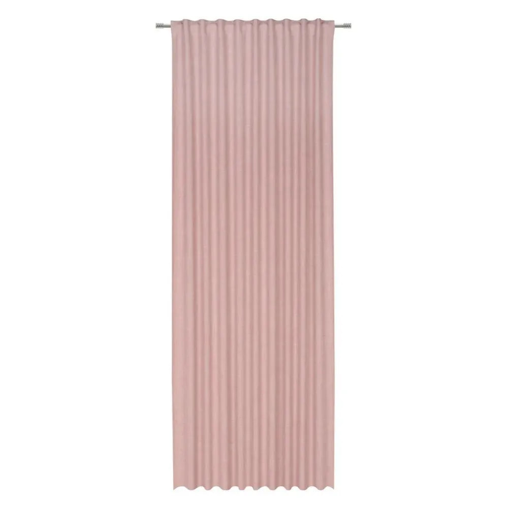 Fertigvorhang Leo Rosa Ca. 135x255cm blickdicht 