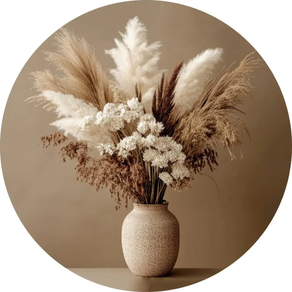 Metallbild Rustic Dried Flower 