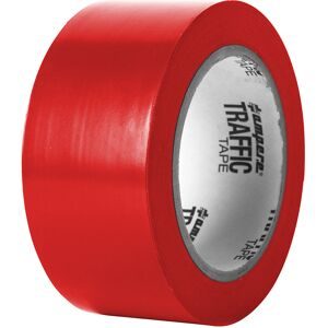 Bodenmarkierungsband, Breite 50 mm, rot Ampere