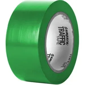Bodenmarkierungsband, Breite 50 mm, grün Ampere