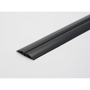 Kabelbrücke Typ 1, schwarz,  L 3 m x B 62 mm x H 12 mm
