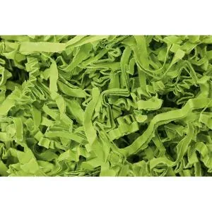 kaiserkraft SizzlePak Papier-Füllmaterial, 10 kg, Füllvolumen 350 l, limettengrün