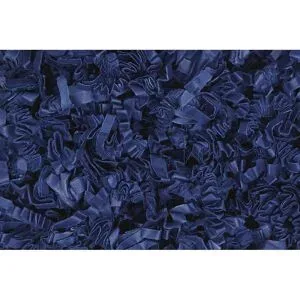 kaiserkraft SizzlePak Papier-Füllmaterial, 10 kg, Füllvolumen 350 l, navy blau, Palette mit VE 12 Stk