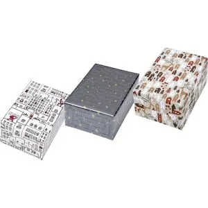 kaiserkraft Geschenkpapier X-Mas-Collection, LxB 750 x 500 mm, VE 250 Bögen, 90 g/m², Scandinavian, ab 6 VE