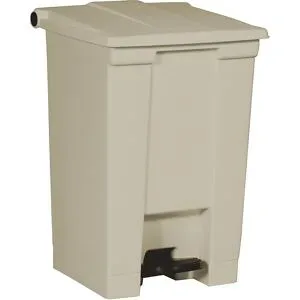 Tretabfalleimer, Industrie, aus Polyethylen, Volumen 45 l, beige, ab 5 Stk Rubbermaid