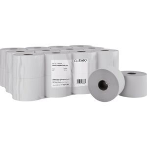 Toilettenpapier Kompakt-Rollen Clear+, 2-lagig, VE 24 Stk, 100 m je Rolle CWS